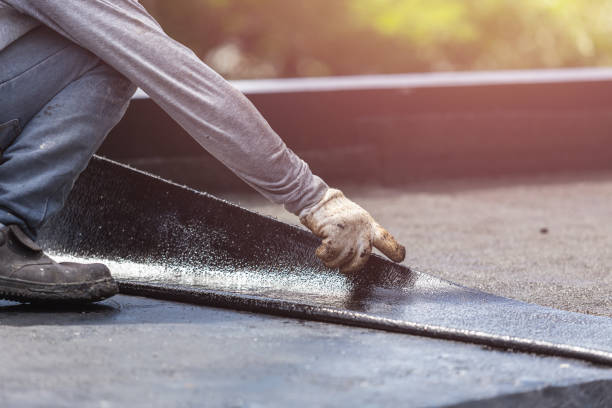 Professional Emergency Waterproofing technician working in Rochester, PA